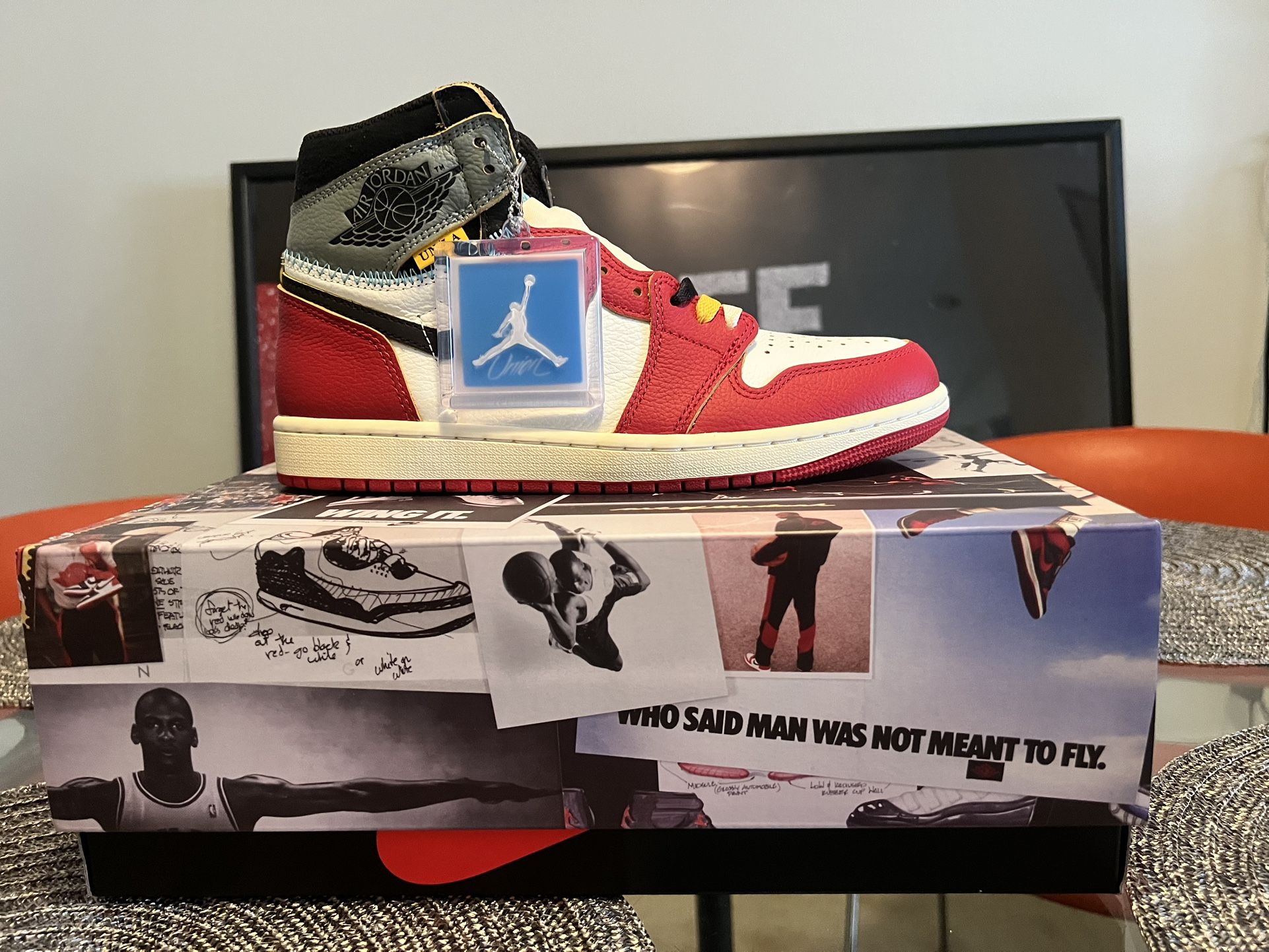 Nike x Union AJ1 Size 8.5 Quickstrike Supreme Dunk