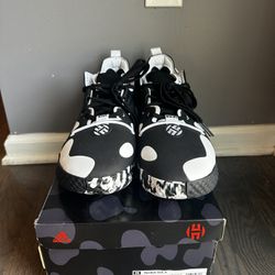 Size 14 - adidas Harden Vol. 6 Black White