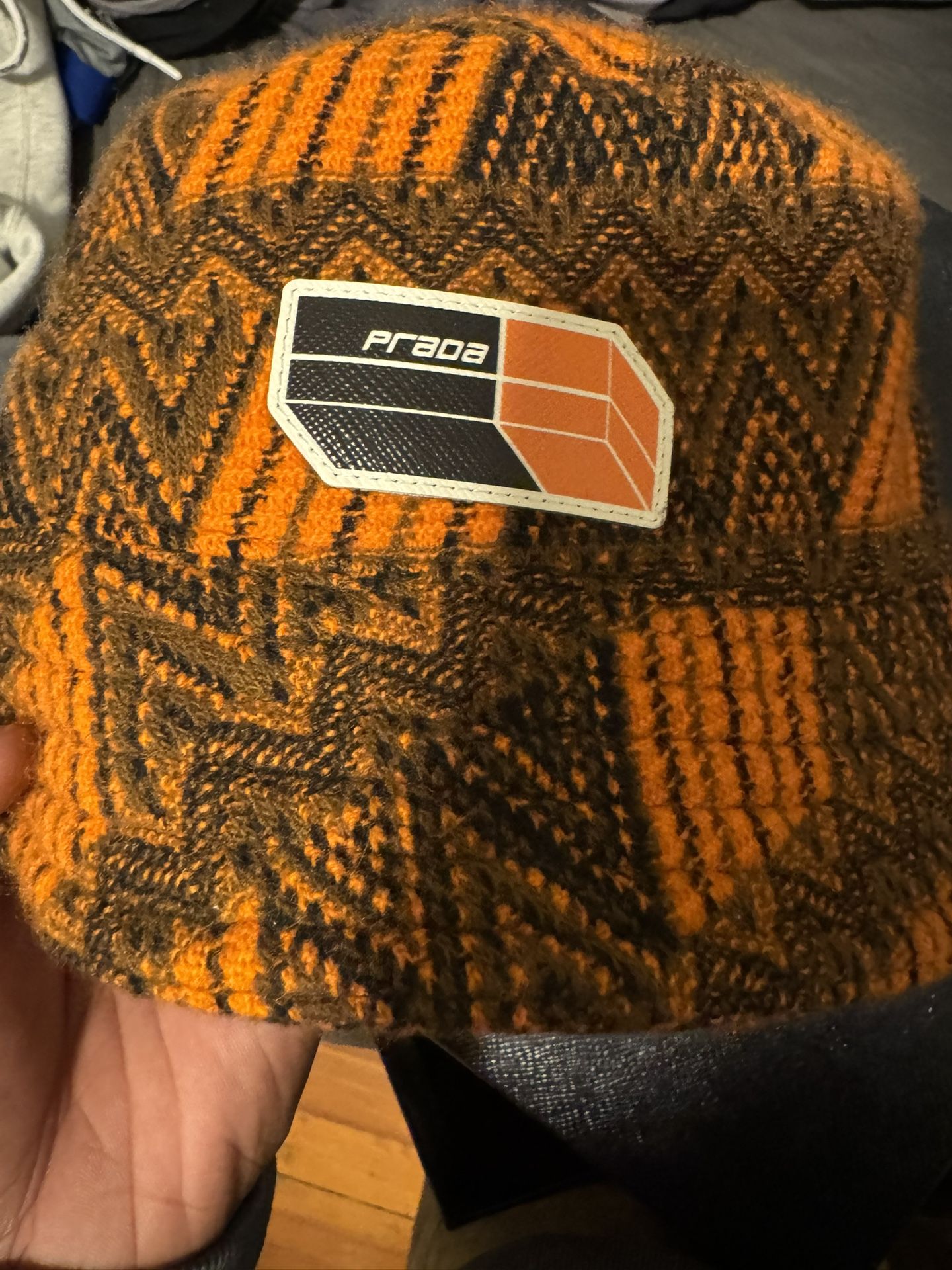 Prada Fleece Bucket Hat