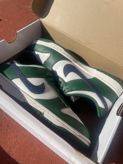WMNS GORGE GREEN MIDNIGHT NIKE DUNK LOW