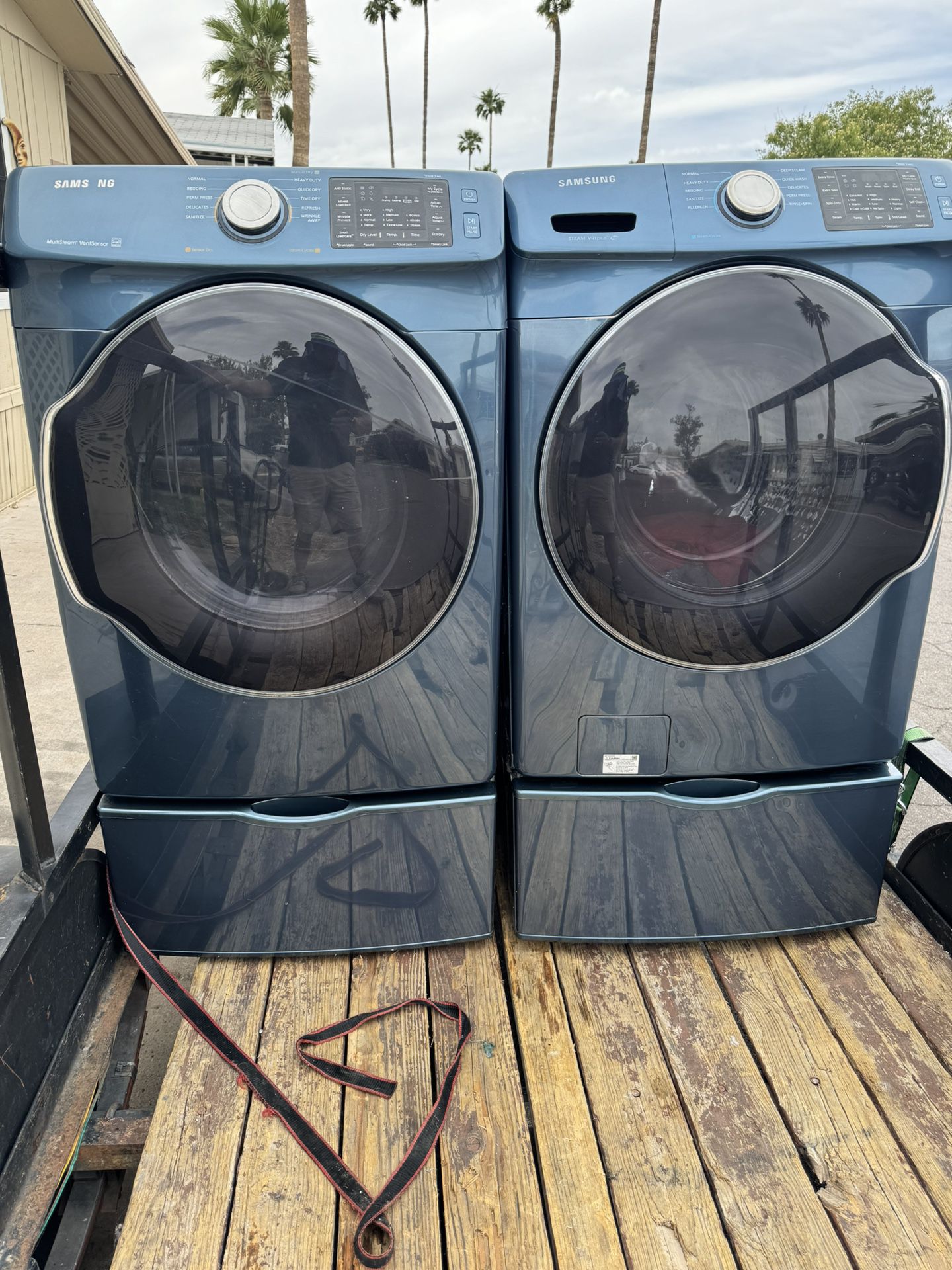 Samsung Washer And Dryer Electric Everything Is Work 