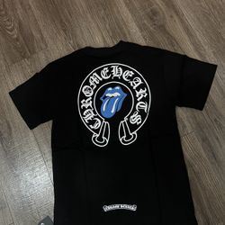 chrome heart rolling stone t shirt