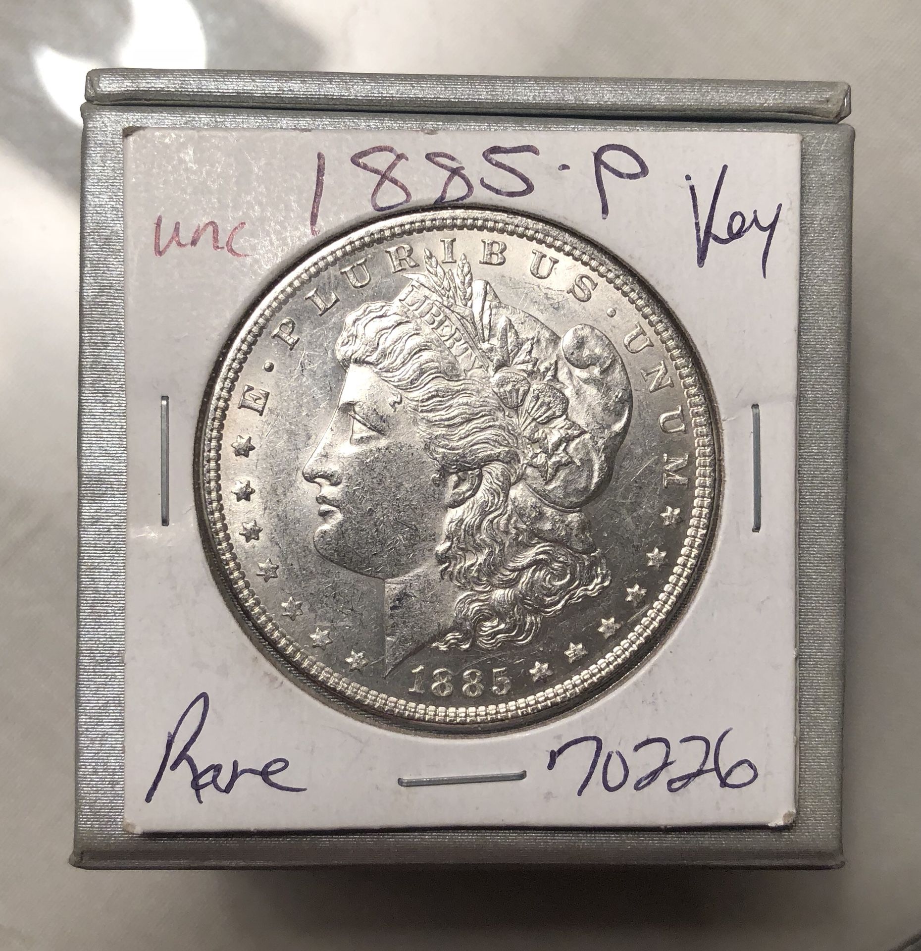 1885 Morgan Silver Dollar