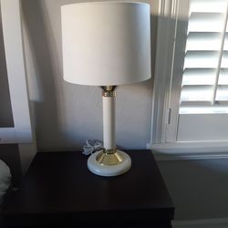 BRASS AND METAL SINGLE LAMP EXCELLENT CONDITION 