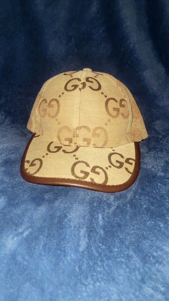Gg Jumbo Canvas Gucci Hat