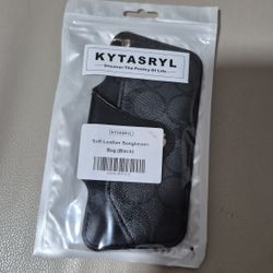 Bolsa de Cuero Suave para Gafas de Sol,