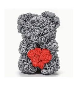 Gray Rose Bear