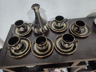 14k Hand Made Set Of Tea