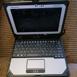 Panasonic ToughBook Touchscreen 2 in 1 Laptop/Tablet Windows 11 Professional 