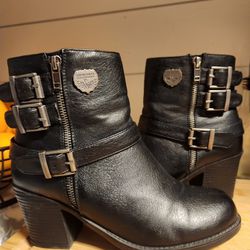 Women's Leather HD Boots