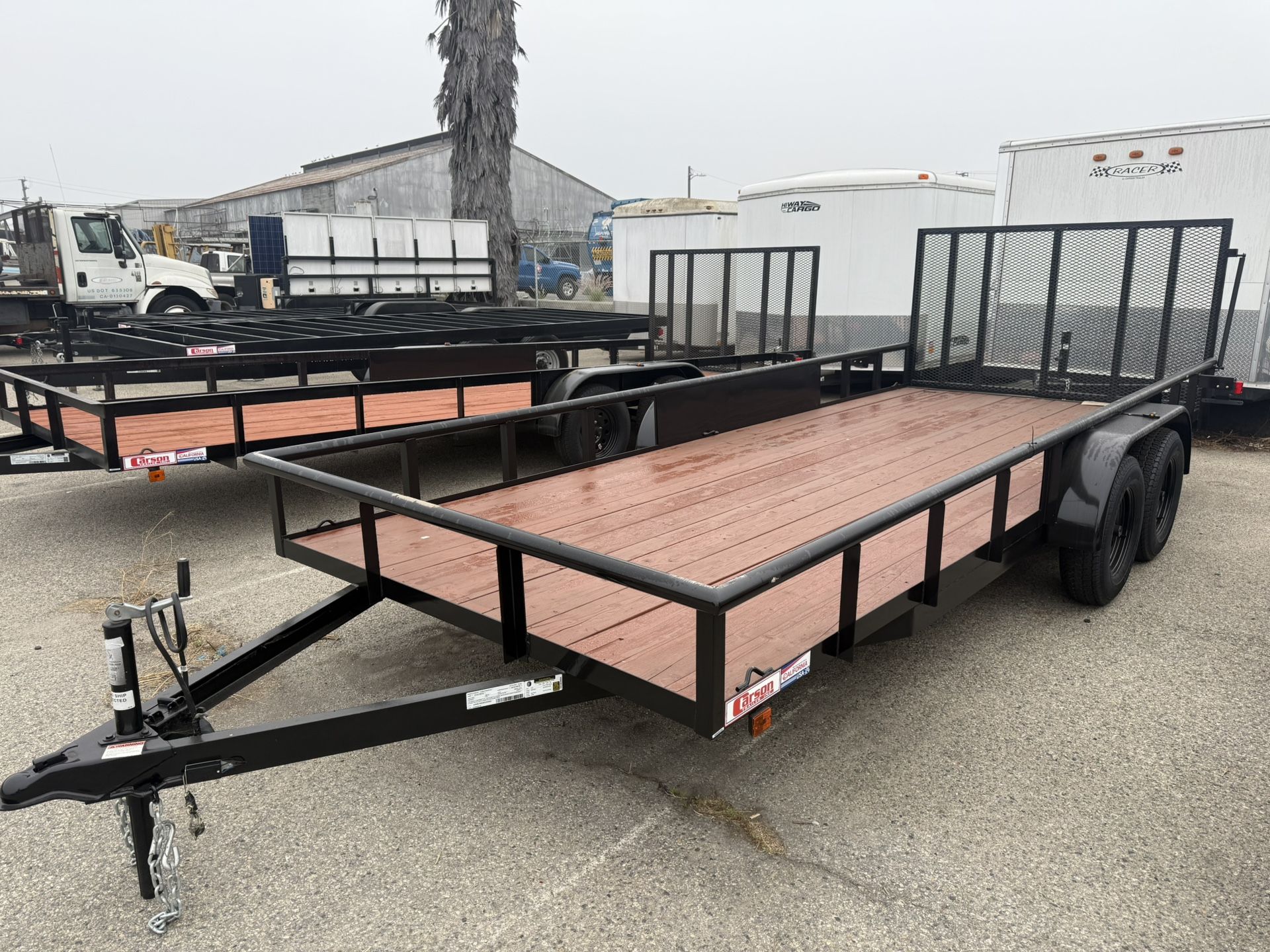2026 Carson Trailer Standard Utility 82” X 18’ 7K GVWR