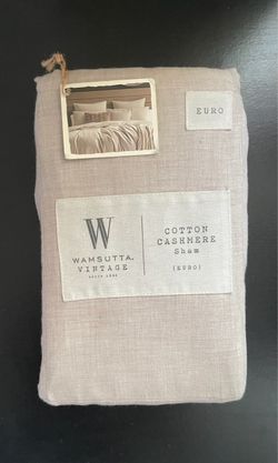 Brand New Cashmere Euro Sham