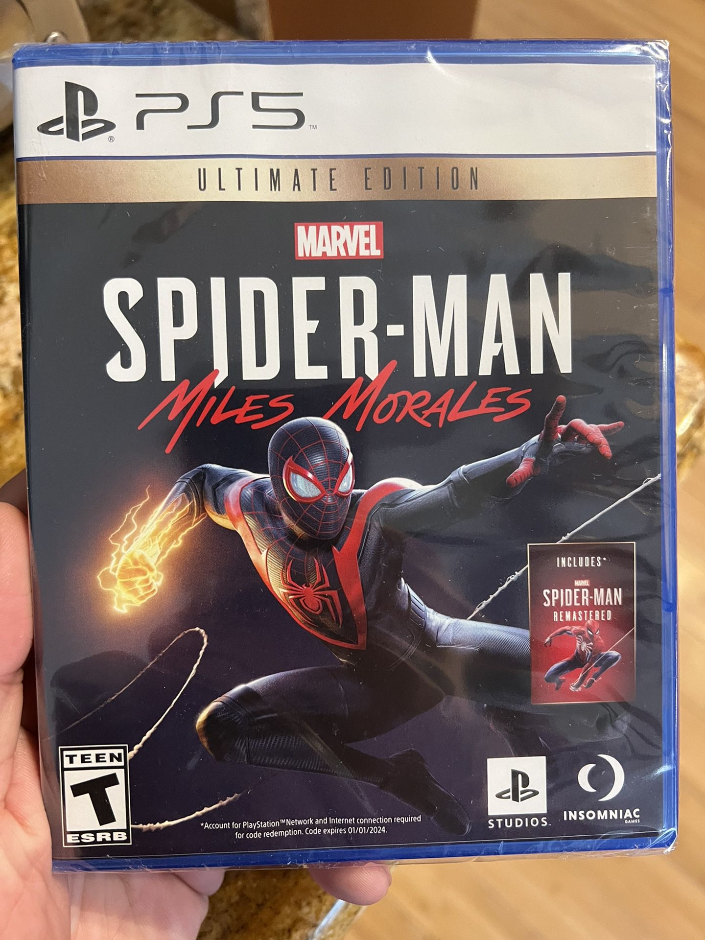 Spider-Man Remastered+Miles Morales ULTIMATE EDITION Ps4/Ps5