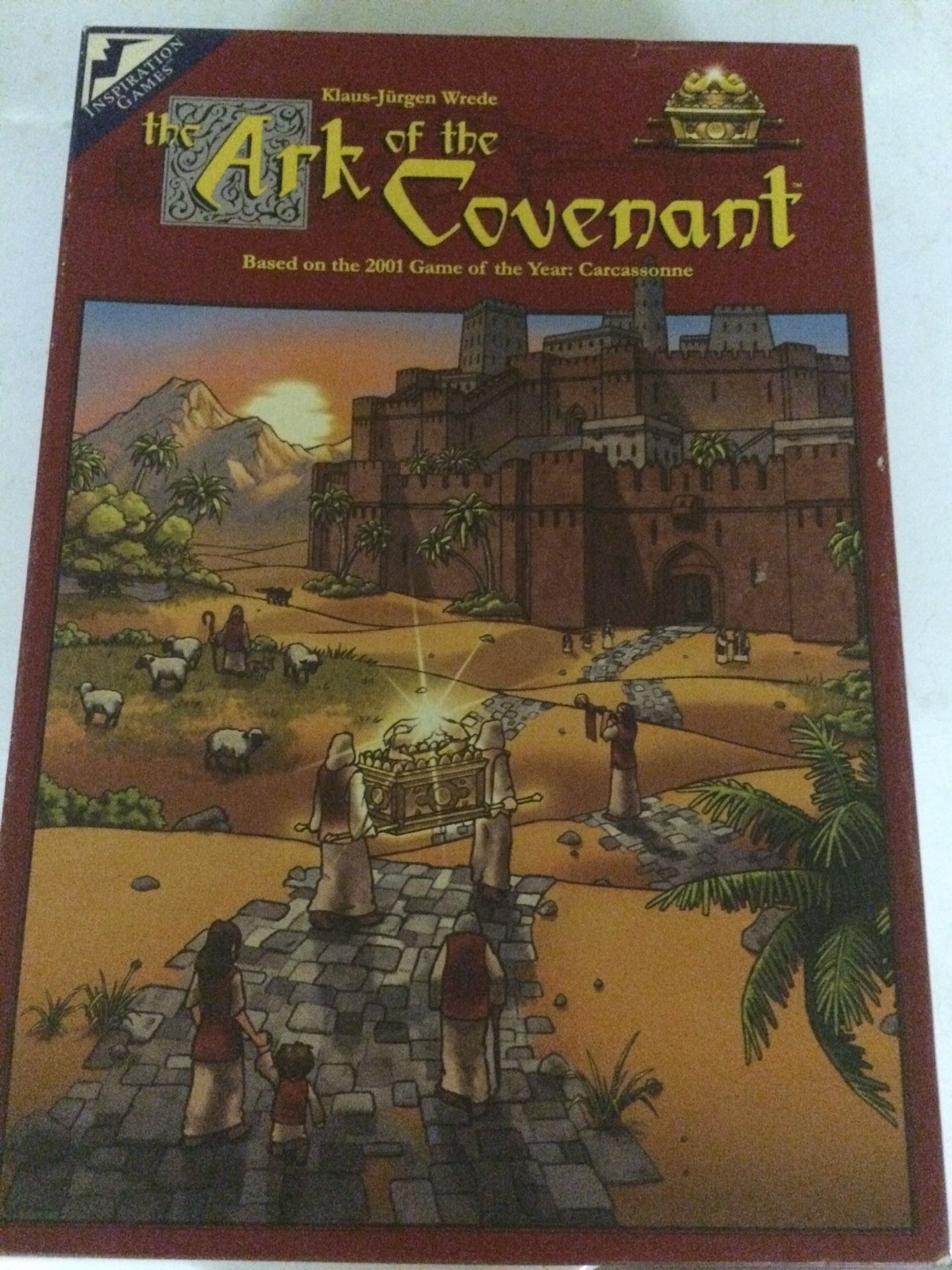 Ark of the Covenant board game (Carcassonne)