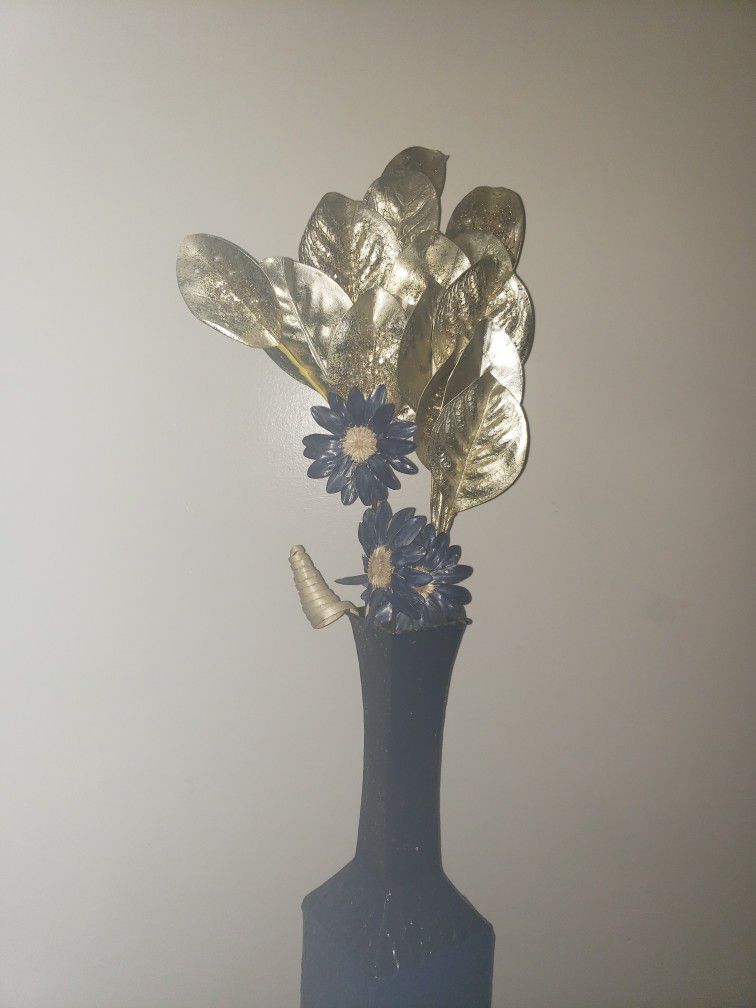 Matel Flowers Vase
