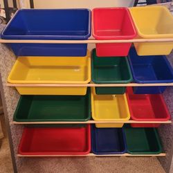 4 Tier Toy Bin