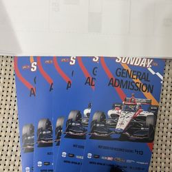Long Beach grand Prix Tickets (5) 