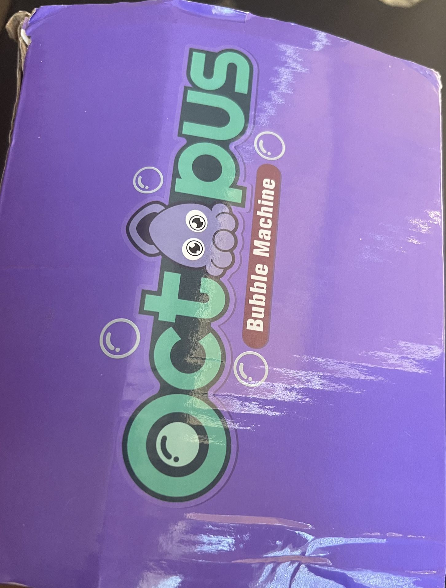 Octopus Bubble Machine