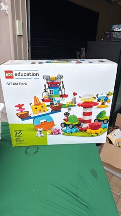 NEW SEALED LEGO Education STEAM Park 45024 – Retired 295-Piece DUPLO Set