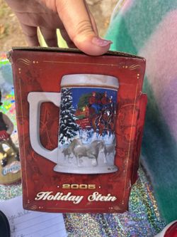 2 Collectible Budweiser Mugs