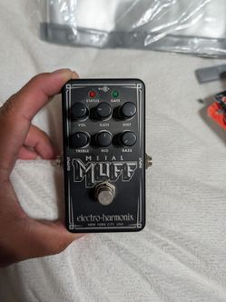 Electro Harmonix Metal Muff Micro Pedal