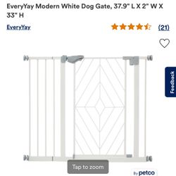 White gate
