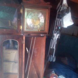 Old School Grandfather Clock 