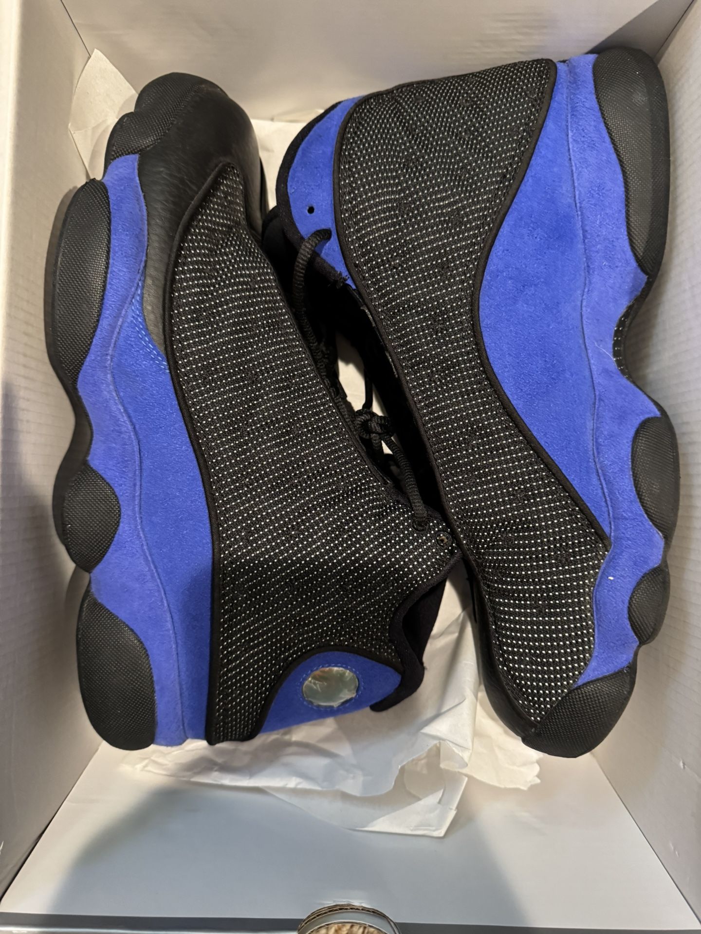Air Jordan 13 Retro “Black Hyper Royal” Size 10 Men’s OG ALL