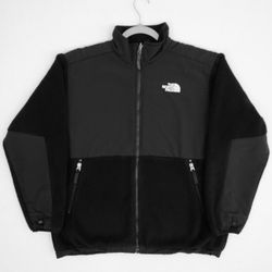 THE NORTH FACE Denali Polartec Boys XL Extra Large Black Full Zip Fleece Jacket