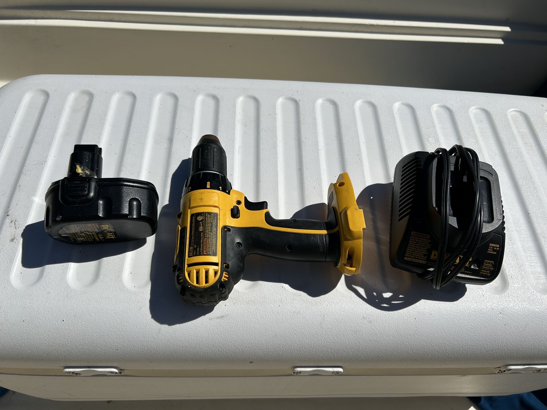 Dewalt drill and charger