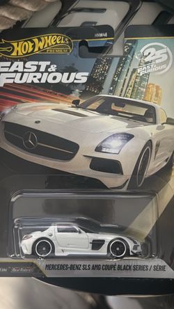 Hot Wheels Premium Fast & Furious Mercedes-Benz SLS AMG Coupé Black Series