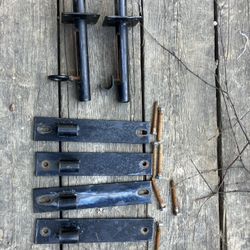 Gate Hinges And Latches