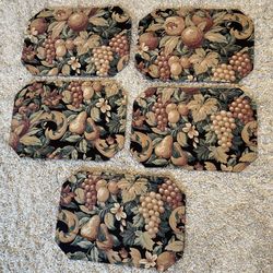 Placemats (Thanksgiving bounty theme)