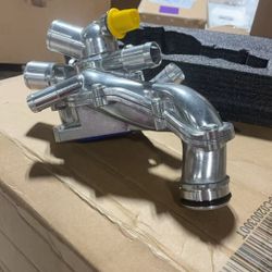 Upgraded Aluminium Engine Coolant Thermostat Housing Compatible with Mini Cooper 2011-2016, 