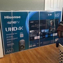 65in Hisense Flay Screen Tv