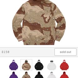 Supreme Chocolate Camo Hoodie