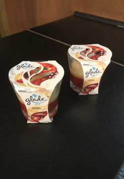 Glade 2 in 1 apple cinnamon creamy custard