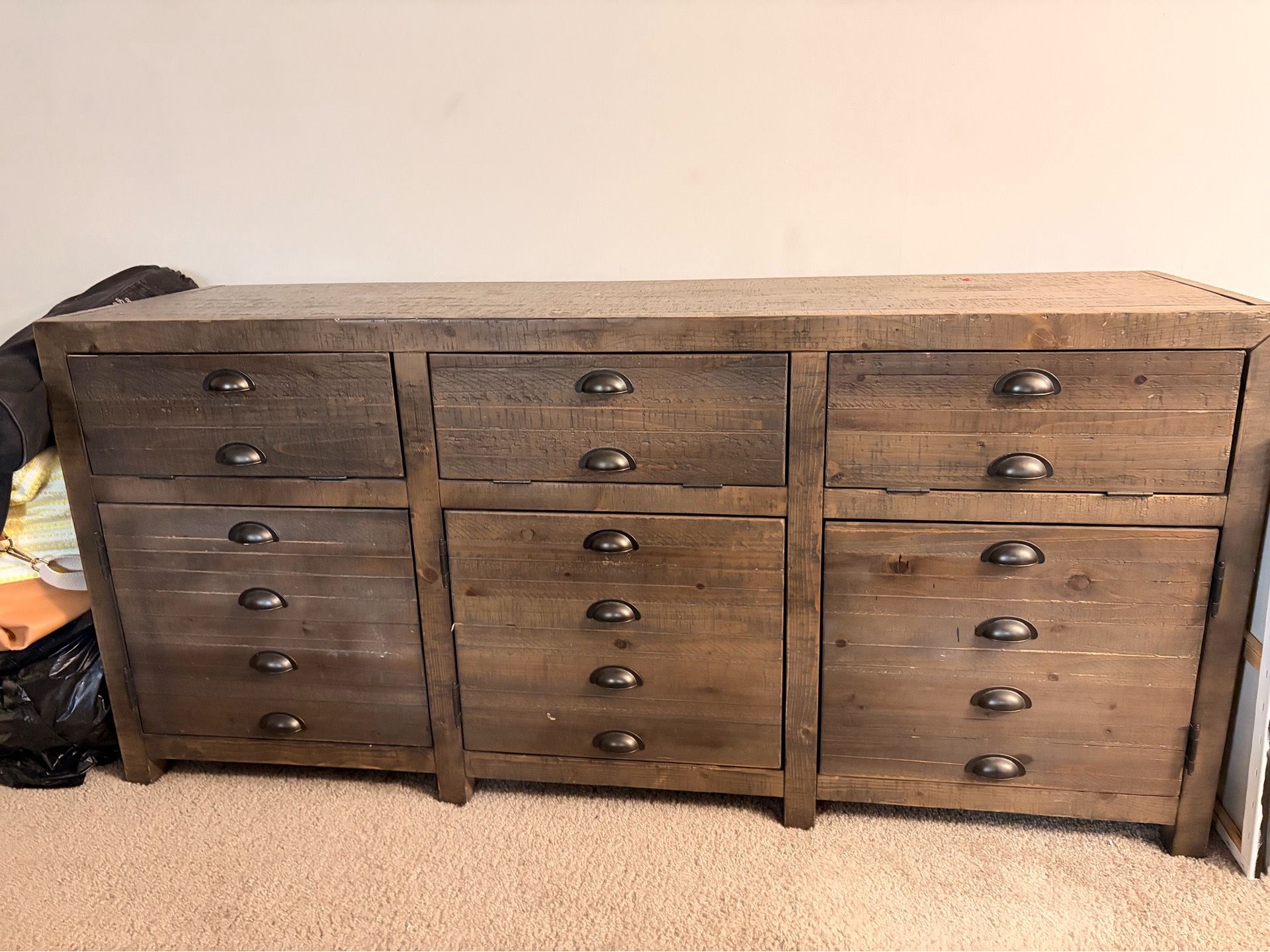 Ashley’s Rustic Farmhouse TV Stand