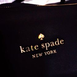 Kate Spade Weekender Black Travel Duffel Bag