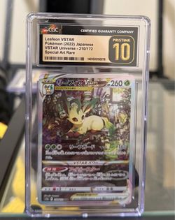 Leafeon (JP) VSTAR CGC Pristine 10