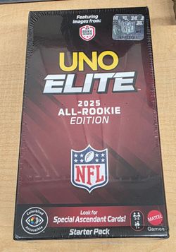 NFL UNO ELITE DRAFT 2025 NEW SEALED $20