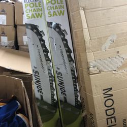 Sun Joe Electric Telescoping 8" Chain Saw, 7-Amp