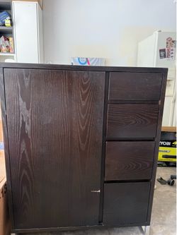 West Elm Wardrobe with Drawers