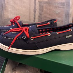 Eastland MLB ladies boat shoes