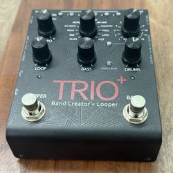 DigiTech TRIO+ Band Creator + Looper Guitar Effects Pedal