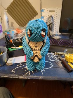 3d Origami Squirtle