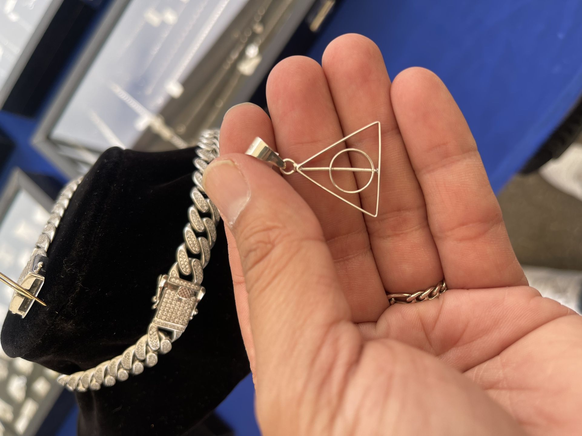 Harry Potter Pendant (925 Sterling Silver) Fidget