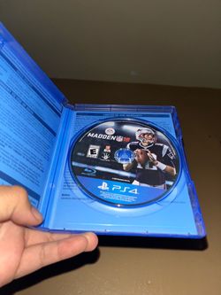 Opened PlayStation Football Madden NFL 18 PS4 PS5 video Game