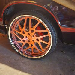 24” Rose Gold Forgiato 