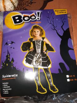 Spiderella Kid Costume